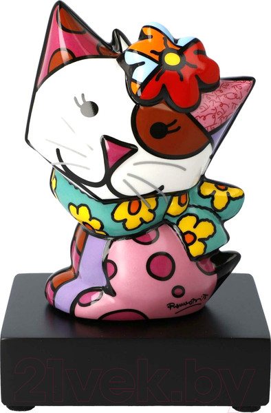 Изображение товара Статуэтка Goebel Pop Art Romero Britto Нежный котенок / 66-452-59-1