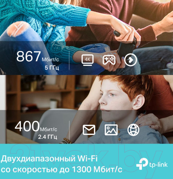 Изображение товара Wi-Fi-адаптер TP-Link Archer T3U Nano