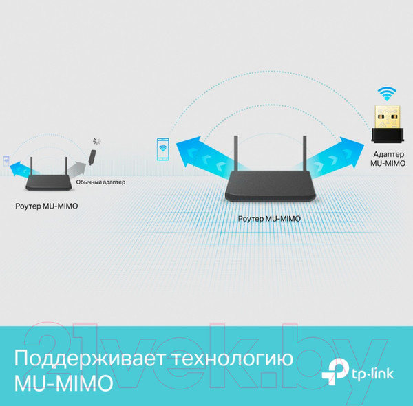 Изображение товара Wi-Fi-адаптер TP-Link Archer T3U Nano