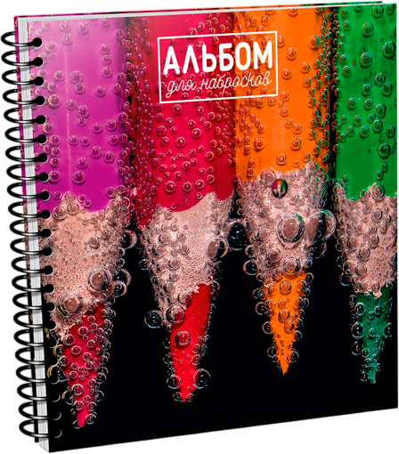 Изображение товара Скетчбук Попурри Карандаши