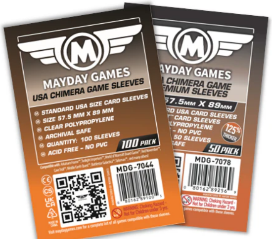 Изображение товара Набор протекторов для игровых карточек Mayday Games MDG-7078 (50шт, прозрачный)