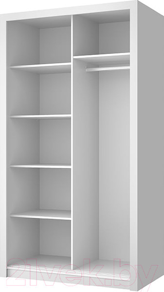 Изображение товара Шкаф-купе Anrex Lyon 120 (белый)