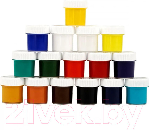 Изображение товара Гуашь ГАММА Старый Мастер / 301220204 (16цв)