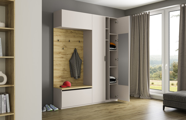 Изображение товара Шкаф навесной Anrex Modern 1D/87-30 (персидский жемчуг)