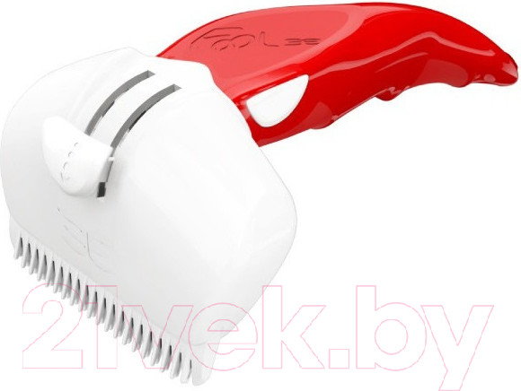 Изображение товара Щетка для животных FoOLee Easee Dog Medium / FL2104 (красный)