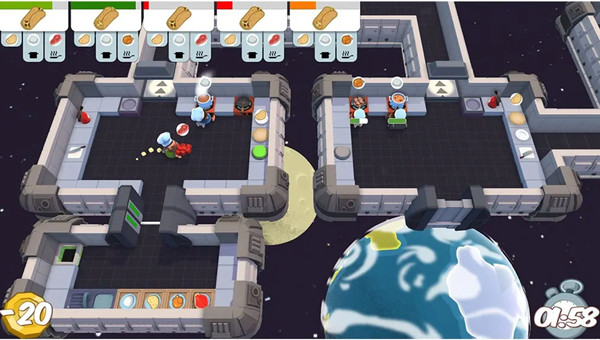 Изображение товара Игра для игровой консоли Nintendo Switch Overcooked + Overcooked 2 (EU pack, EN version)