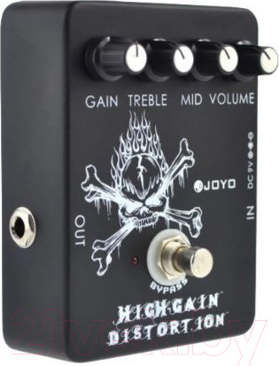 Изображение товара Педаль электрогитарная Joyo JF-04-High-Gain-Dist 