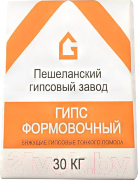 Изображение товара Гипс строительный Пешелань Формовочный (30кг)