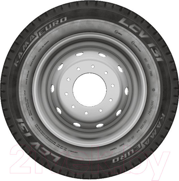 Изображение товара Летняя легкогрузовая шина KAMA Euro LCV-131 215/65R16C 109/107R
