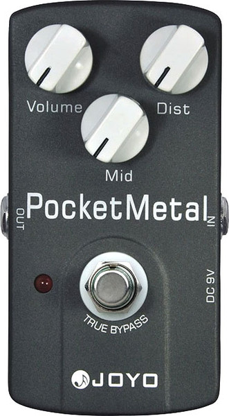 Изображение товара Педаль электрогитарная Joyo JF-35-Pocket-Metal-Dist 