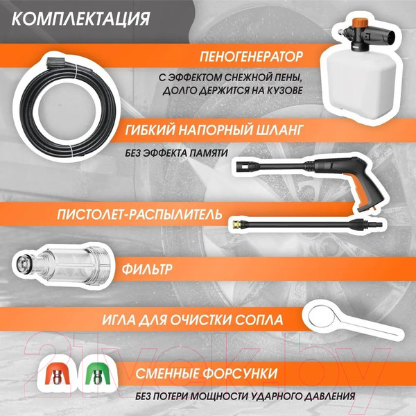 Изображение товара Мойка высокого давления Bort BHR-1700-Pro (93416305)