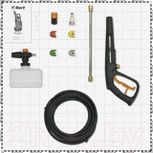 Изображение товара Мойка высокого давления Bort BHR-2300-Pro (93416299)