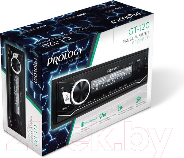 Изображение товара Бездисковая автомагнитола Prology GT-120