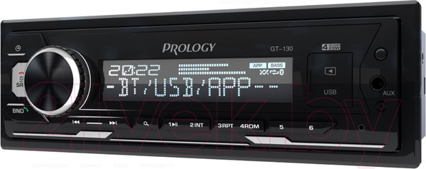 Изображение товара Бездисковая автомагнитола Prology GT-130