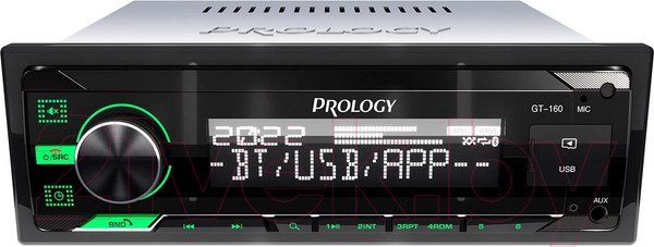 Изображение товара Бездисковая автомагнитола Prology GT-160