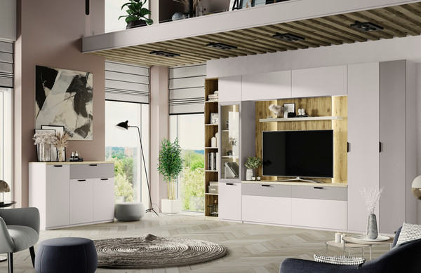 Изображение товара Тумба Anrex Modern 3D1S (персидский жемчуг/ирландский ликер)