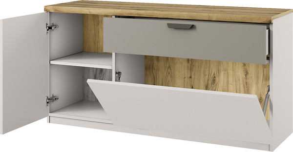 Изображение товара Тумба Anrex Modern RTV 2D1S (персидский жемчуг/ирландский ликер)