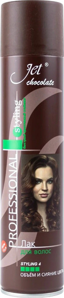 Изображение товара Лак для укладки волос Jet Hair Chocolate Styling Maxi (300мл)