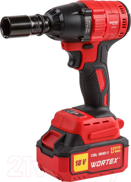 Изображение товара Аккумуляторный гайковерт Wortex CWR 0318 ALL1 (0329229)
