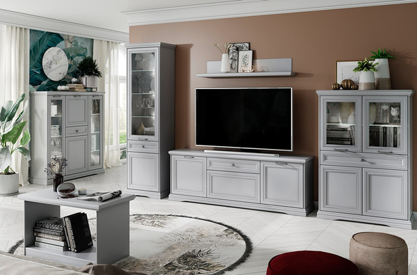 Изображение товара Тумба Anrex Valencia 2V2D1S (серый)