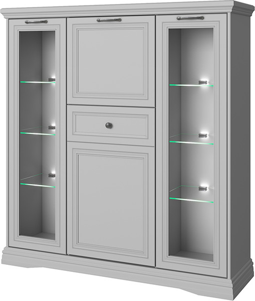 Изображение товара Тумба Anrex Valencia 2V2D1S (серый)