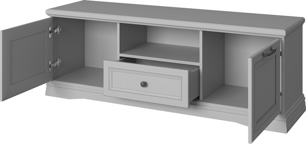 Изображение товара Тумба Anrex Valencia RTV 2D1SN (серый)