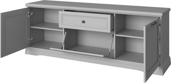 Изображение товара Тумба Anrex Valencia RTV 3D1S (серый)