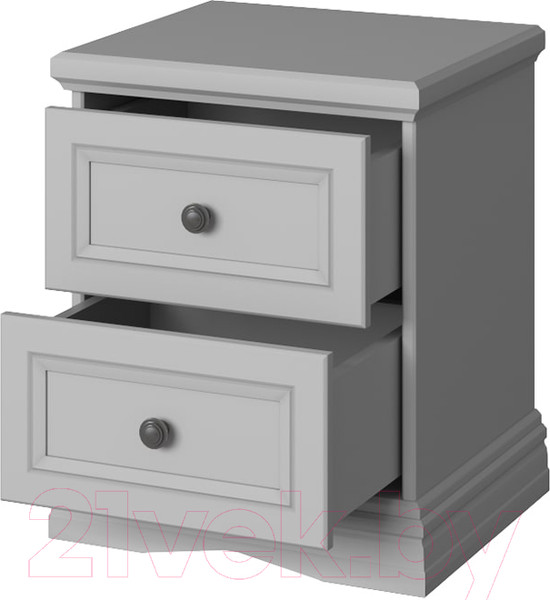Изображение товара Прикроватная тумба Anrex Valencia 2S (серый)