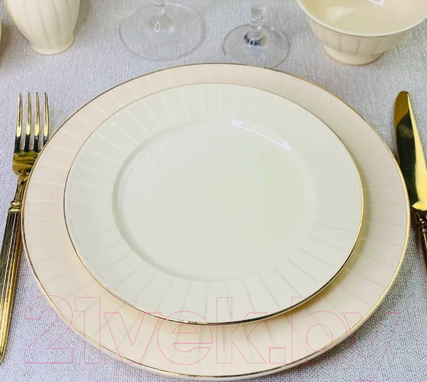 Изображение товара Набор тарелок Lenardi Marzipan 205-137 (6шт)