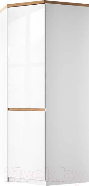 Изображение товара Шкаф Anrex Taurus 1DGP (белый/дуб вотан)