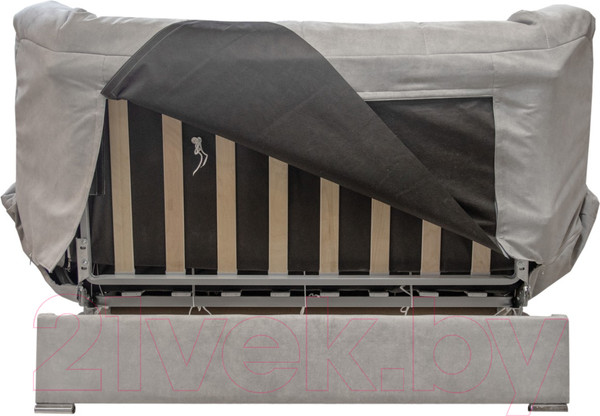 Изображение товара Диван МягкийСтиль Филипс 140x200 (Nashville 06 светло-серый)