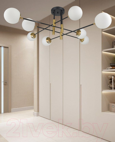 Изображение товара Потолочный светильник Mirastyle SL-41986/8 BK+YB