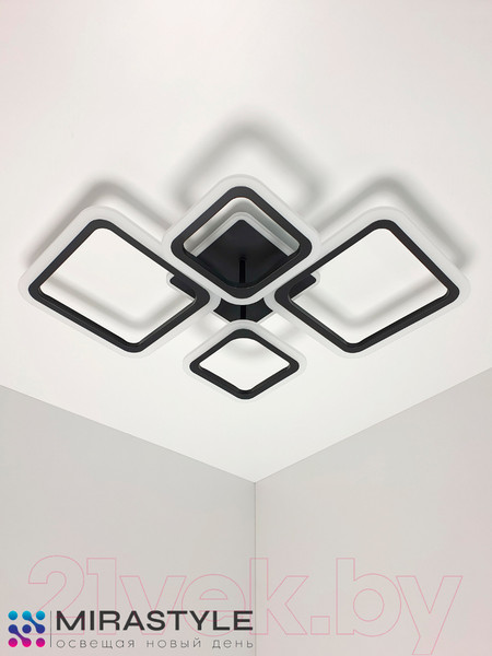 Изображение товара Люстра Mirastyle CF-16070/2+2 BK ML