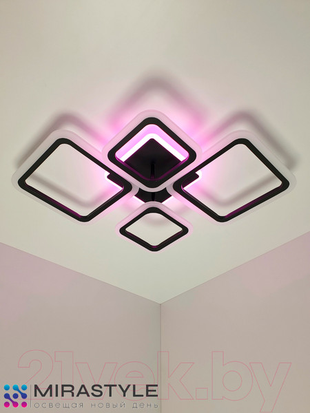 Изображение товара Люстра Mirastyle CF-16070/2+2 BK ML