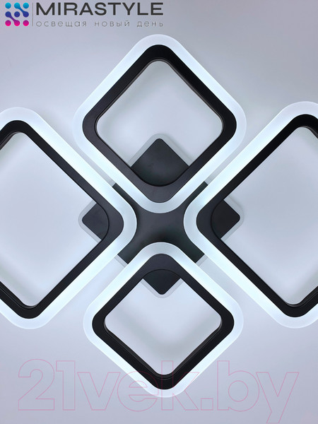 Изображение товара Люстра Mirastyle CF-16070/2+2 BK ML