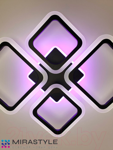 Изображение товара Люстра Mirastyle CF-16070/2+2 BK ML