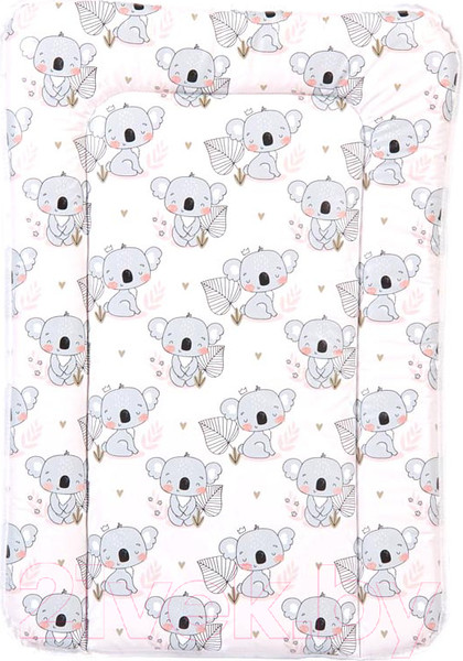 Изображение товара Пеленальный матрас Polini Kids Коала на комод 70x50 / 0002630