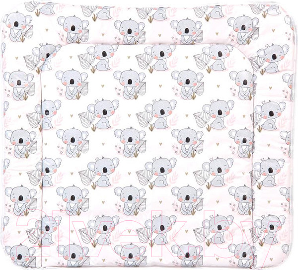 Изображение товара Пеленальный матрас Polini Kids Коала на комод 77x72 / 0002632