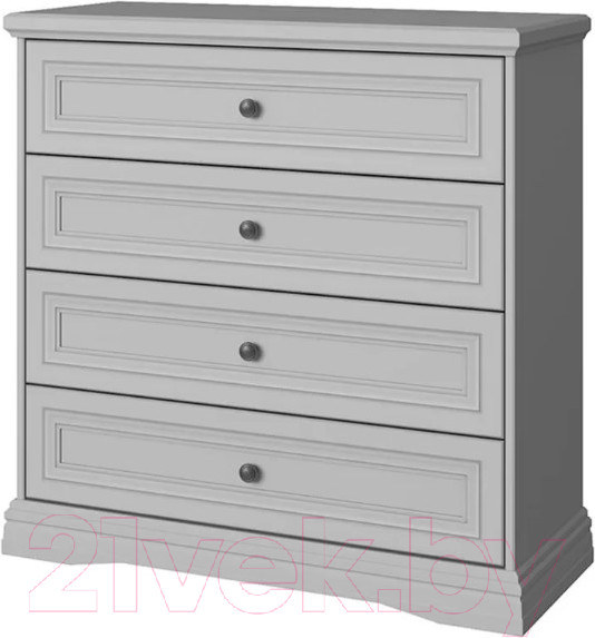 Изображение товара Комод Anrex Valencia 4S (серый)
