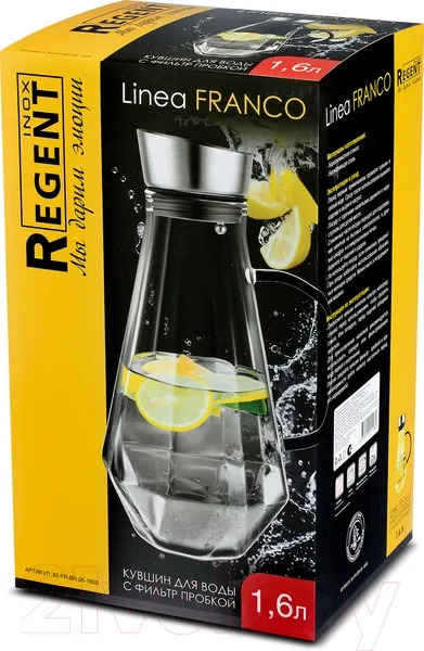 Изображение товара Кувшин Regent Inox Franco 93-FR-BR-05-1600
