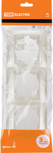 Изображение товара Рамка для выключателей и розеток TDM Лама SQ1815-0831 (перламутр)