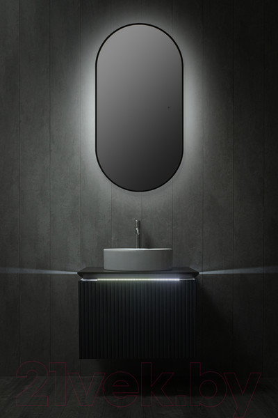 Изображение товара Зеркало Silver Mirrors Viva Black 55x105 / LED-00002689