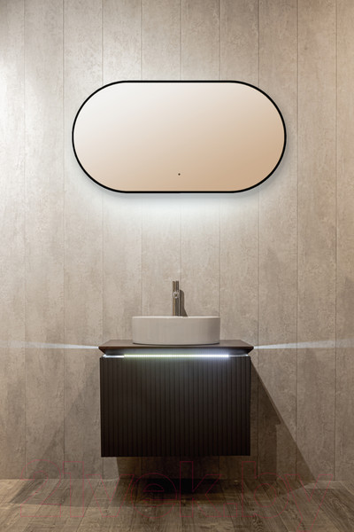Изображение товара Зеркало Silver Mirrors Viva Black 55x105 / LED-00002689