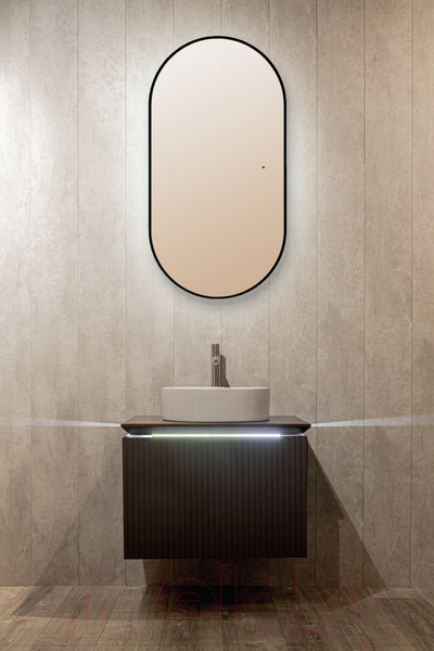 Изображение товара Зеркало Silver Mirrors Viva Black 55x105 / LED-00002689