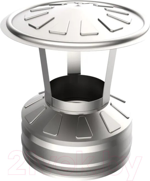 Изображение товара Колпак для дымохода UMKPRO 150х220 AISI 439/439 0.5мм/0.5мм (К) тип-2