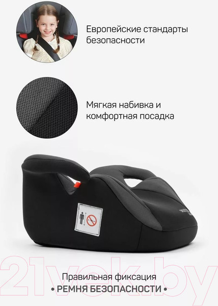 Изображение товара Бустер Amarobaby Spector / AB222007SChSe/09 (черный/серый)