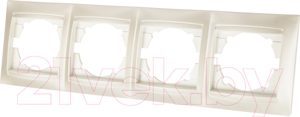 Изображение товара Рамка для выключателей и розеток TDM Лама SQ1815-0832 (перламутр)