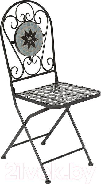 Изображение товара Стул складной Tetchair Secret De Maison Vicenza (металл/черный/плитка Astra)