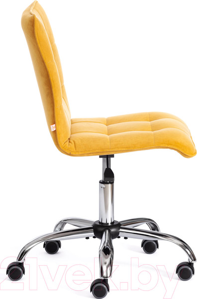 Изображение товара Кресло офисное Tetchair Zero велюр Clermon (горчичный)