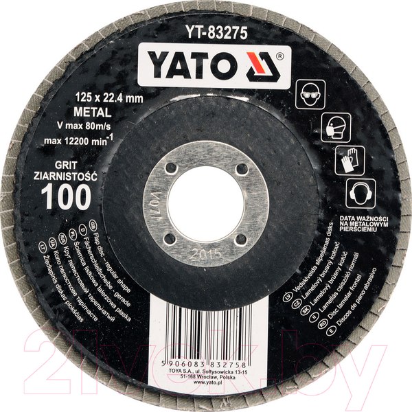 Изображение товара Шлифовальный круг Yato YT-83274